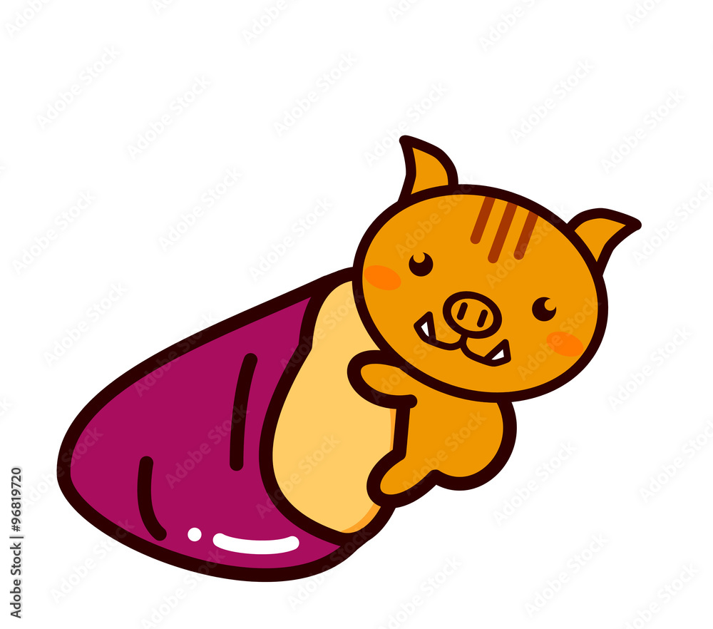 芋と動物シリーズ 芋と動物シリーズ