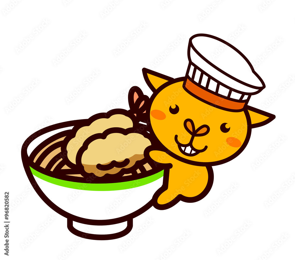 麺類と動物シリーズ 麺類と動物シリーズ