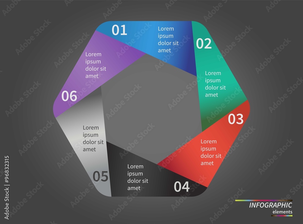 Vector templates infographics for your business presentation, diagram and graph with text areas