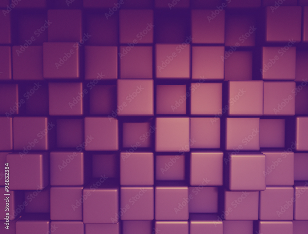 Abstract 3d cubes background Abstract 3d cubes background