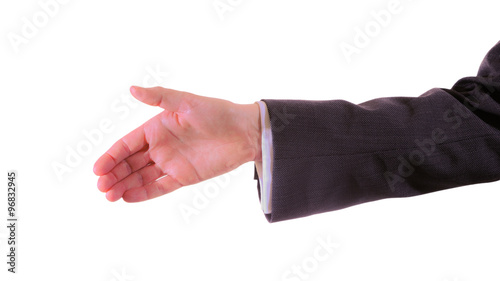 Handshake - Business man in suit