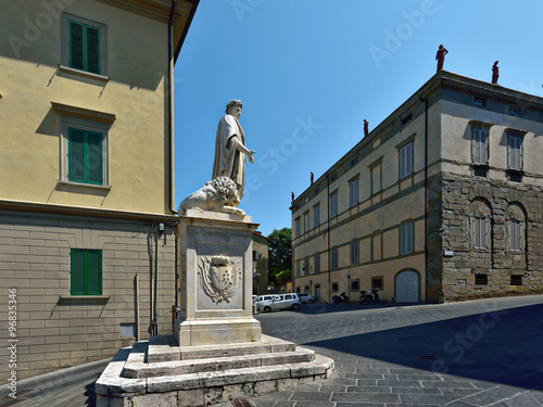 Tableau sur toile Arezzo - Piazza Lando Landucci