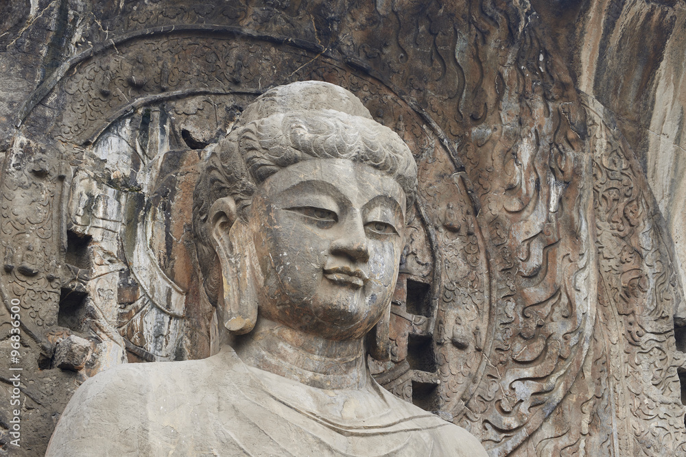 Obraz premium The Longmen Grottoes