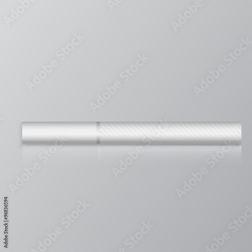 White modern cigarette