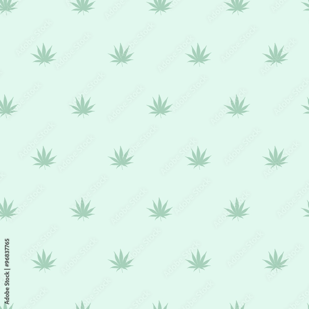 Ganja Marijuana Weed Seamless Pattern Vector Ganja Marijuana Weed Seamless Pattern Vector