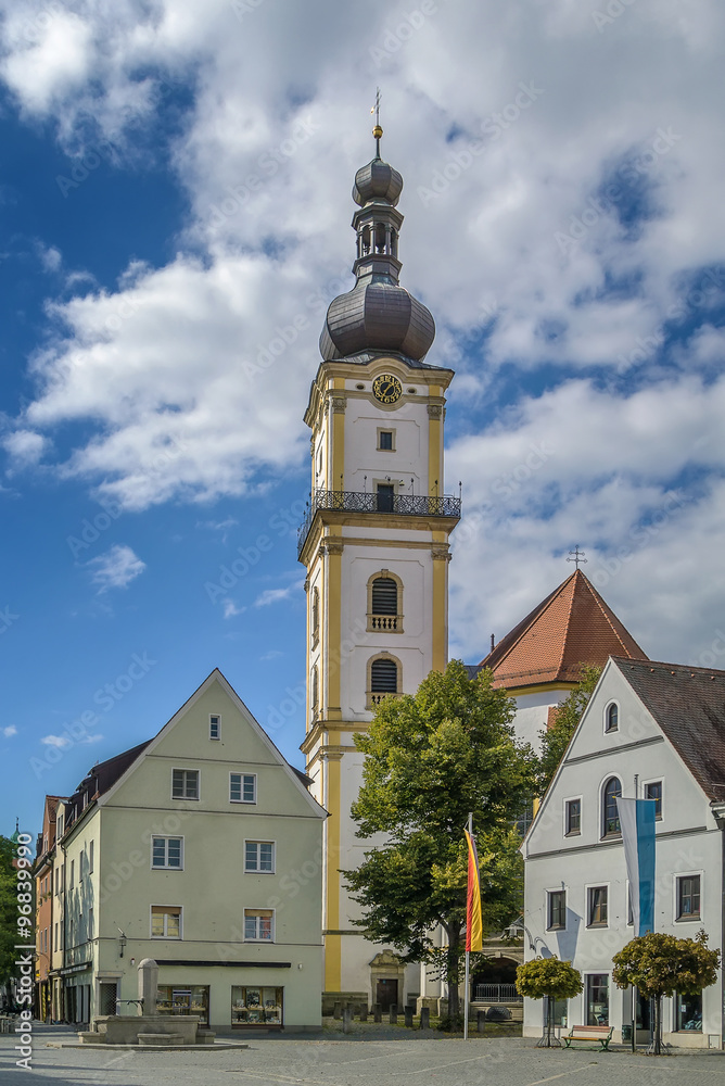 St. Michael church, Weiden in der Oberpfalz, Germany