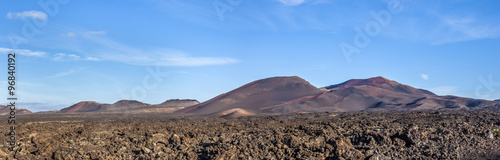 National Park Timanfaya in Lanzarote, Canary Islands, Spain