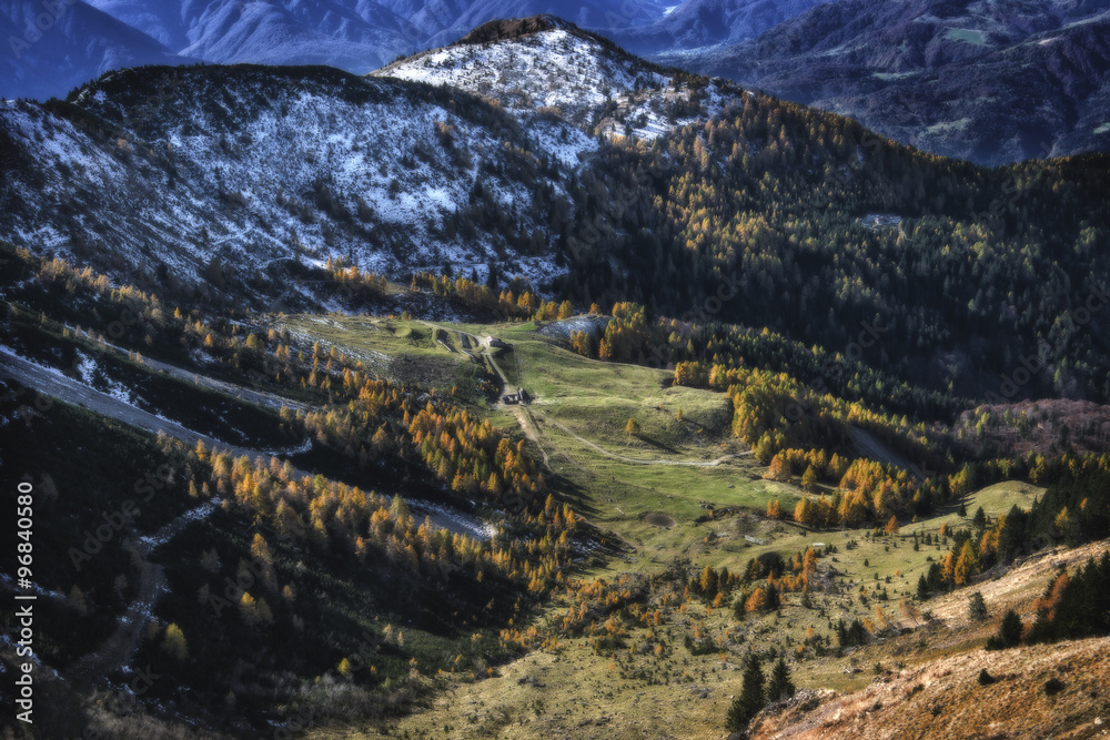 Autunno sulle Alpi Carniche. Monte Zoncolan