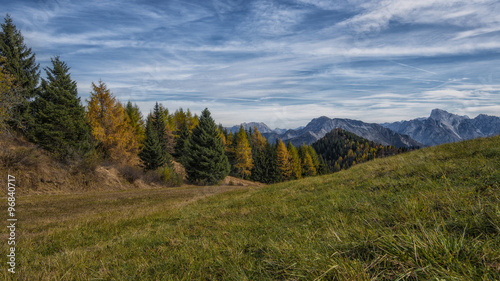 Autunno sulle Alpi Carniche. Monte Zoncolan