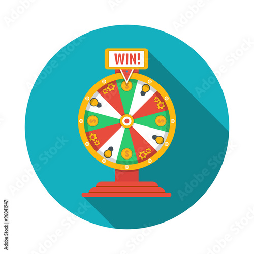 Wheel of fortune icon