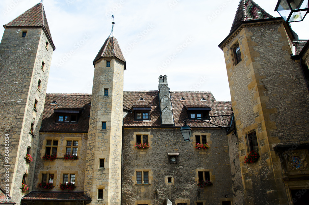 Colombier Castle - Neuchatel - Switzerland
