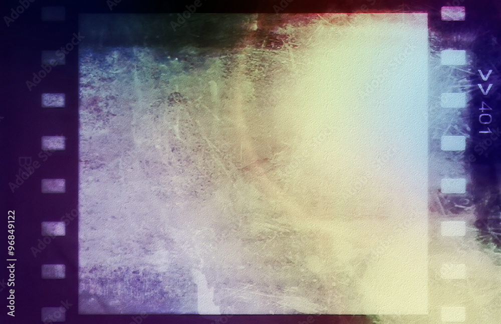 Naklejka premium film strip background
