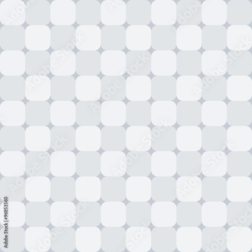 Fototapeta Naklejka Na Ścianę i Meble -  White geometric texture. Vector seamless pattern background.