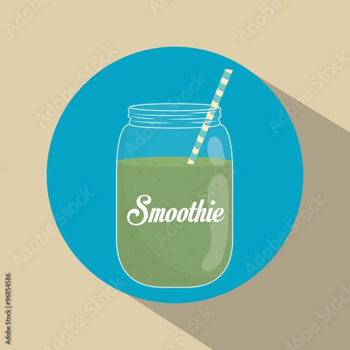 Smoothie juice  design 
