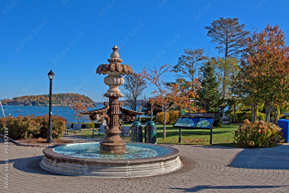 Obraz premium Bar Harbor im Herbst