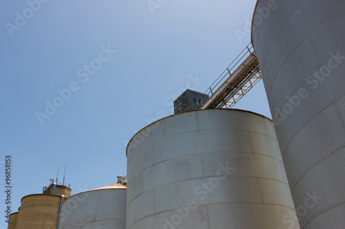 Large Grain Silos