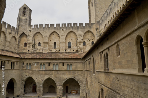 Pope palace in Avignon