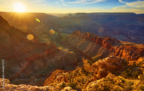 Grand Canyon beim Sonnenuntergang 04