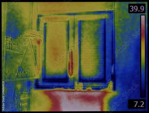 Thermal Image of Window