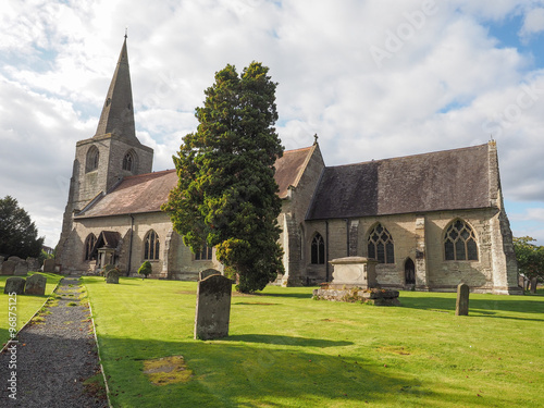 Photography St Mary Magdalene church in Tanworth in Arden