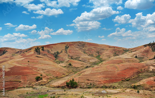 Mountain landscape of Madagascar