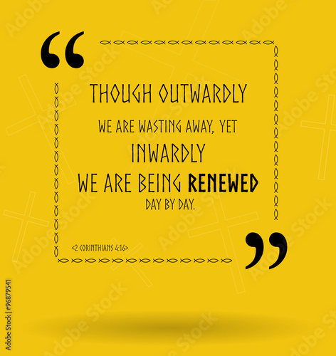 Vector Bible quotes about Christian renewal