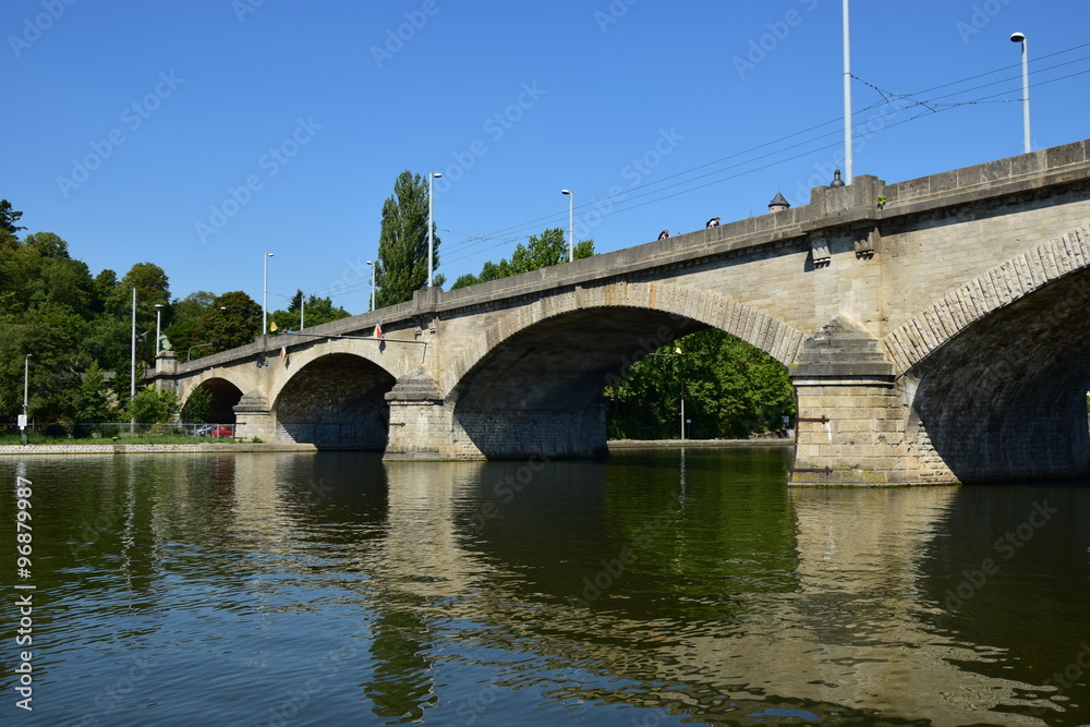 View in the city of Würzburg, Bavaria, region Lower Franconia, Germany