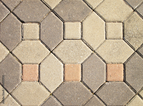 Brick walkway background