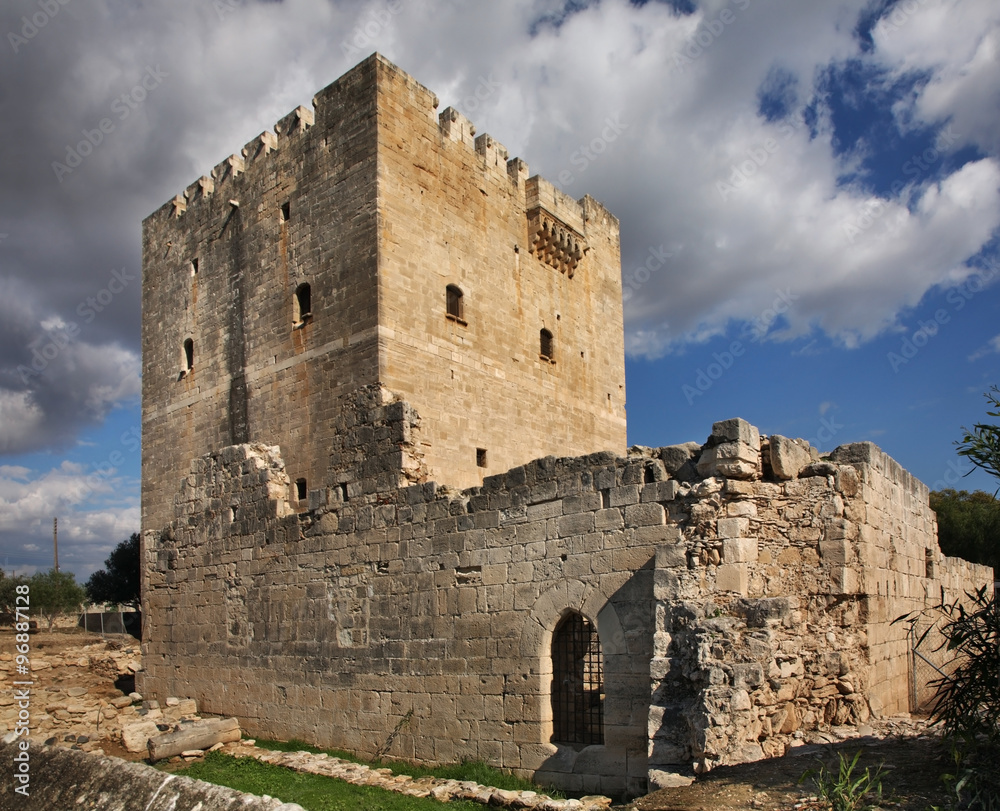 Kolossi Castle near Limassol. Cyprus