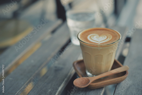 cup of coffee latte art photo