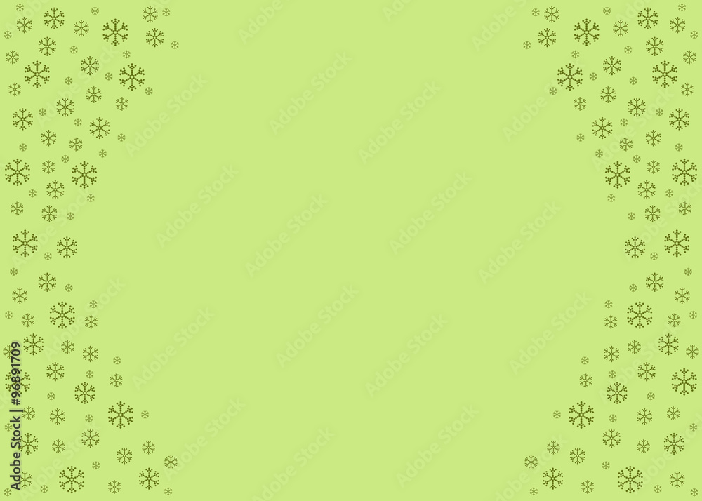 Christmas background with snowflakes.