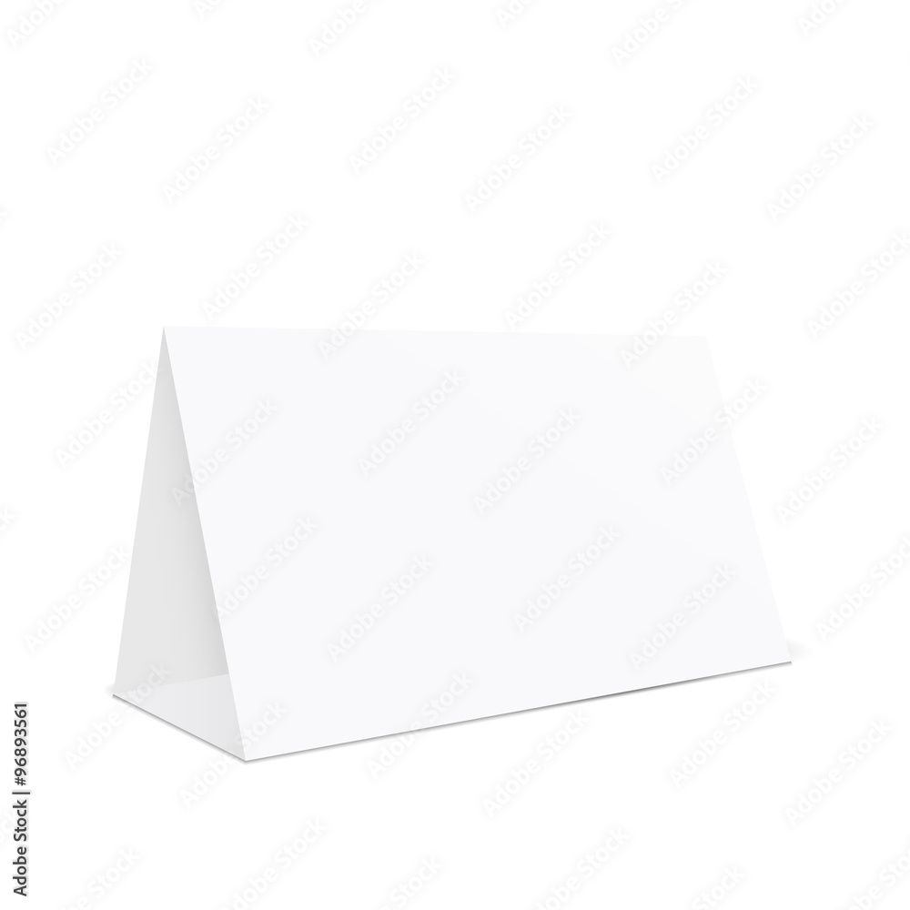 Blank tent holder Blank tent holder