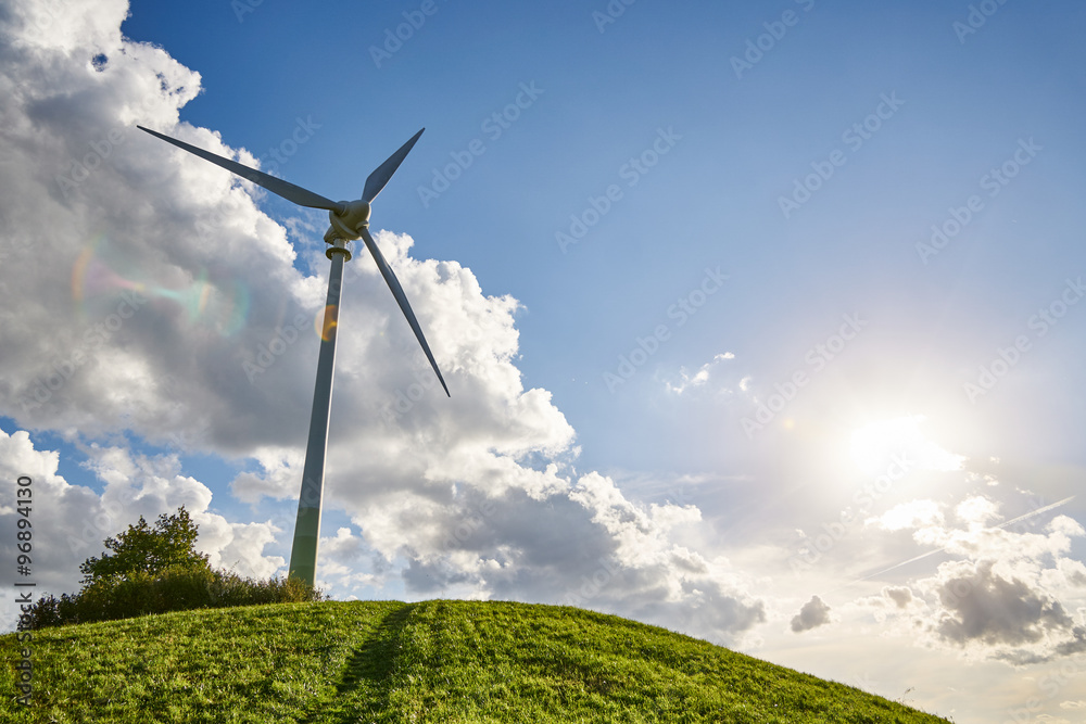 Obraz premium Windkraftanlage