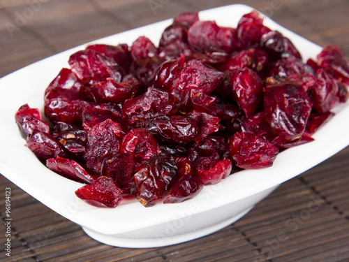 Dried cranberries 