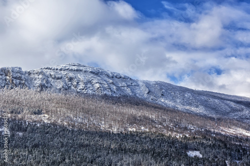 Rtanj mountain in the winter 7