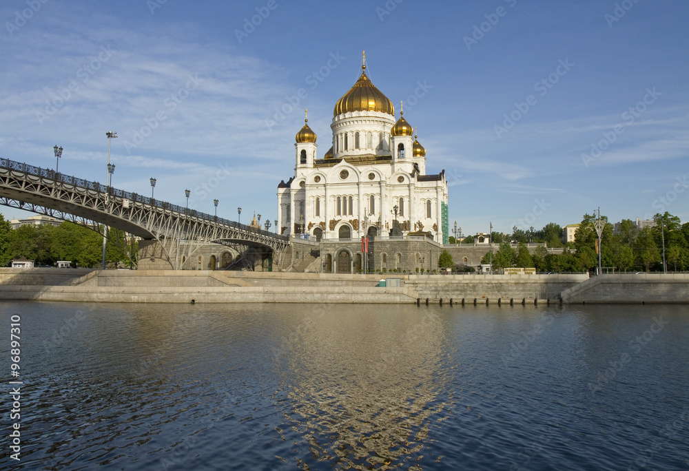 Moscow, cathedral of jesus Christ Saviour