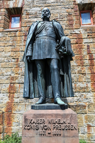 German King Kaiser Wilhelm Statue photo