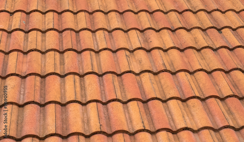 Grunge Orange Corrugated Roof Tile Grunge Orange Corrugated Roof Tile