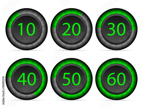 Volume button set