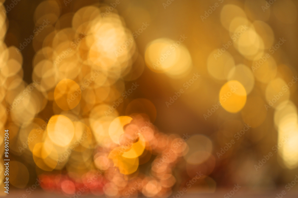 Festive abstract background with bokeh Festive abstract background with bokeh