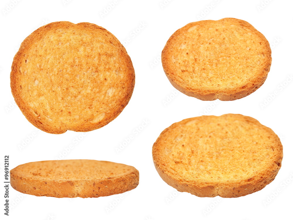 set rusks with wholewheat flour, bread sliced isolated, whole wheat dry rusk bread, wholemeal bread isolated on white background set rusks with wholewheat flour, bread sliced isolated, whole wheat dry rusk bread, wholemeal bread isolated on white background