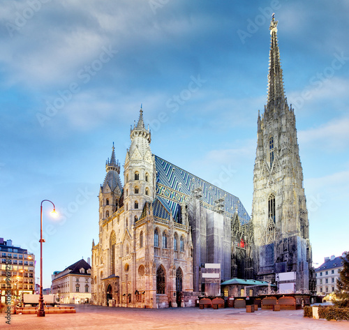 Vienna, St. Stephan Cathedral, Austria, nobody