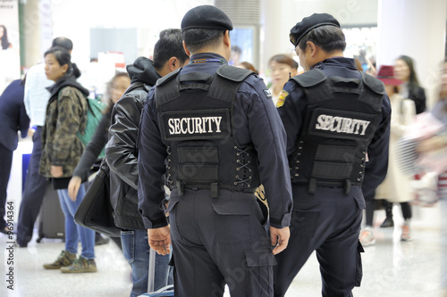 Airport security at Seoul Incheon International Airport