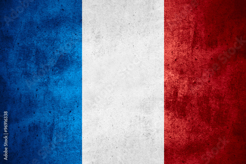 Fototapete flag of France