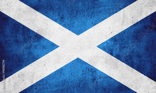 flag of Scotland photo