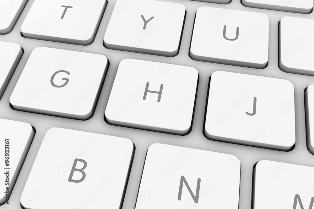 White Keyboard Close Up Background White Keyboard Close Up Background