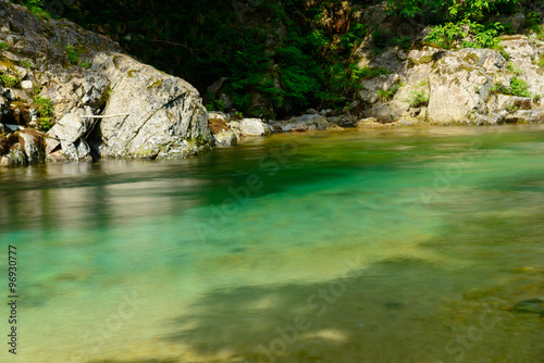 Atera Valley in Kiso, Nagano, Japan