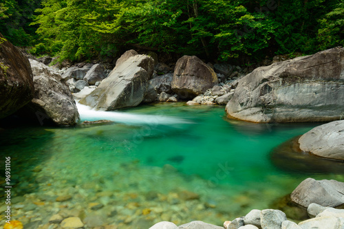 Atera Valley in Kiso  Nagano  Japan