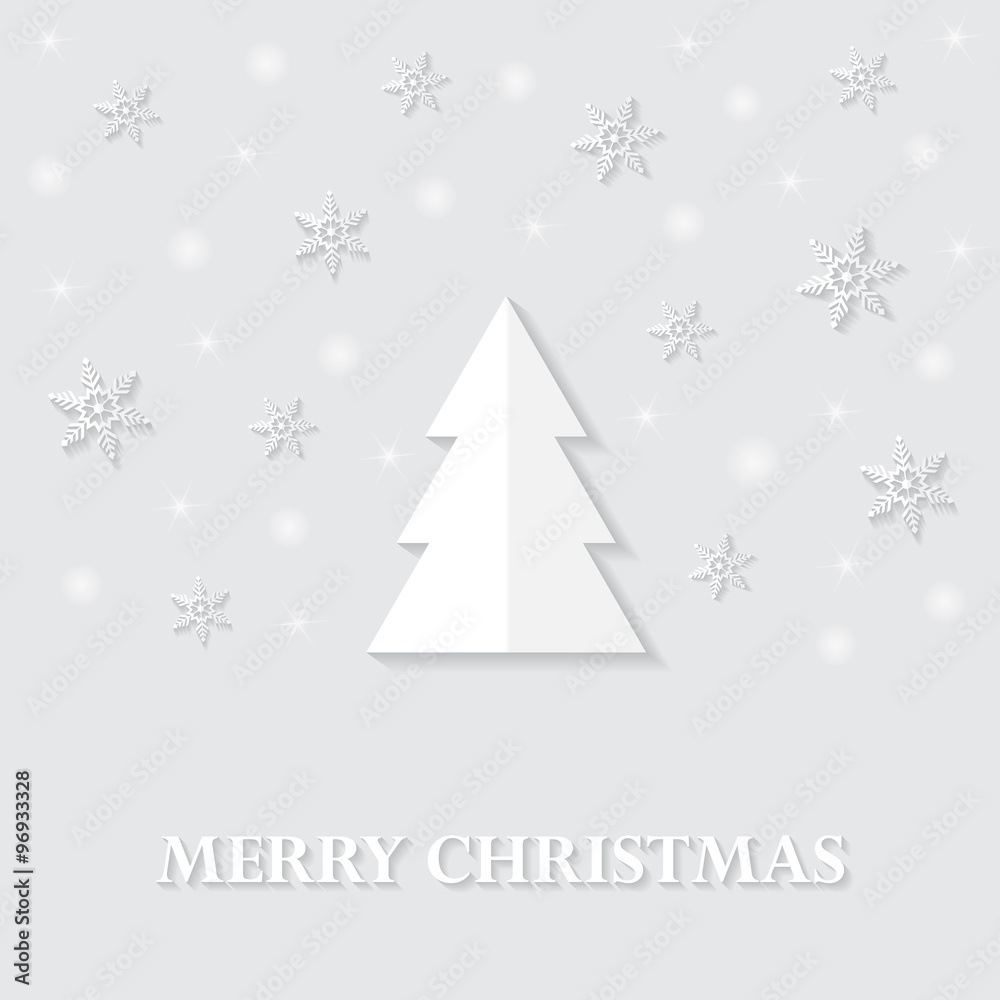 Greeting card with a Merry Christmas Greeting card with a Merry Christmas