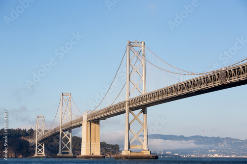 Fototapeta Naklejka Na Ścianę i Meble -  Oakland Bay Bridge in San Francisco